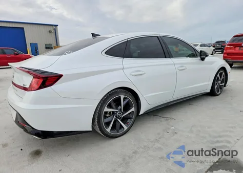 2021 Hyundai Sonata Sel Plus из США, поврежденный, VIN 5NPEJ4J23MH091347